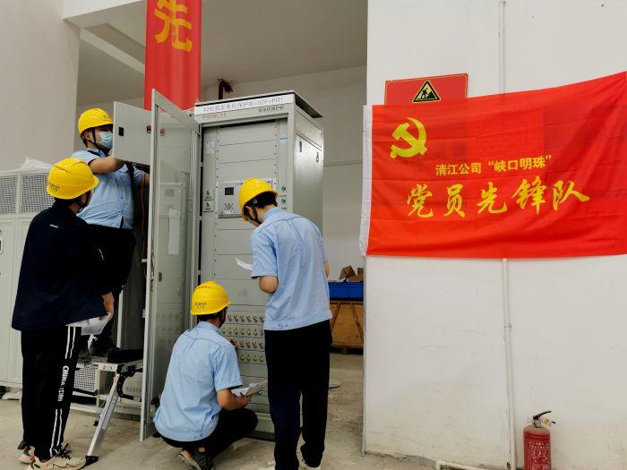 9、“峽口明珠”黨員先鋒隊（李程 攝）